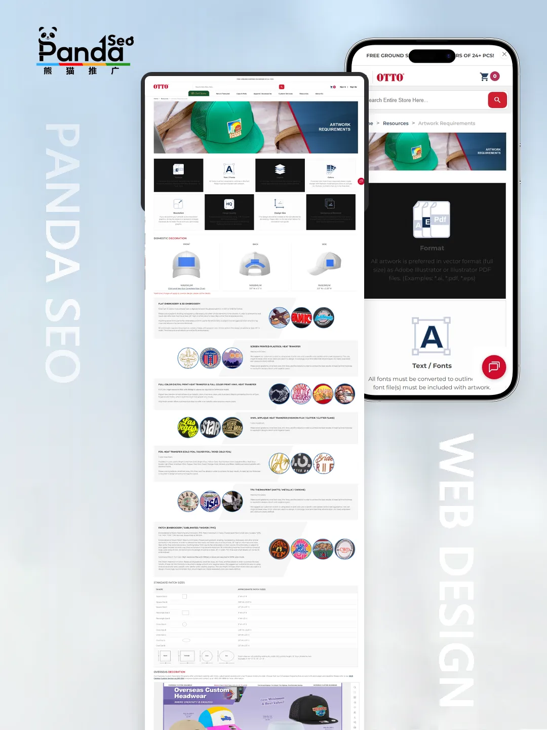 Accessories and hat industry art