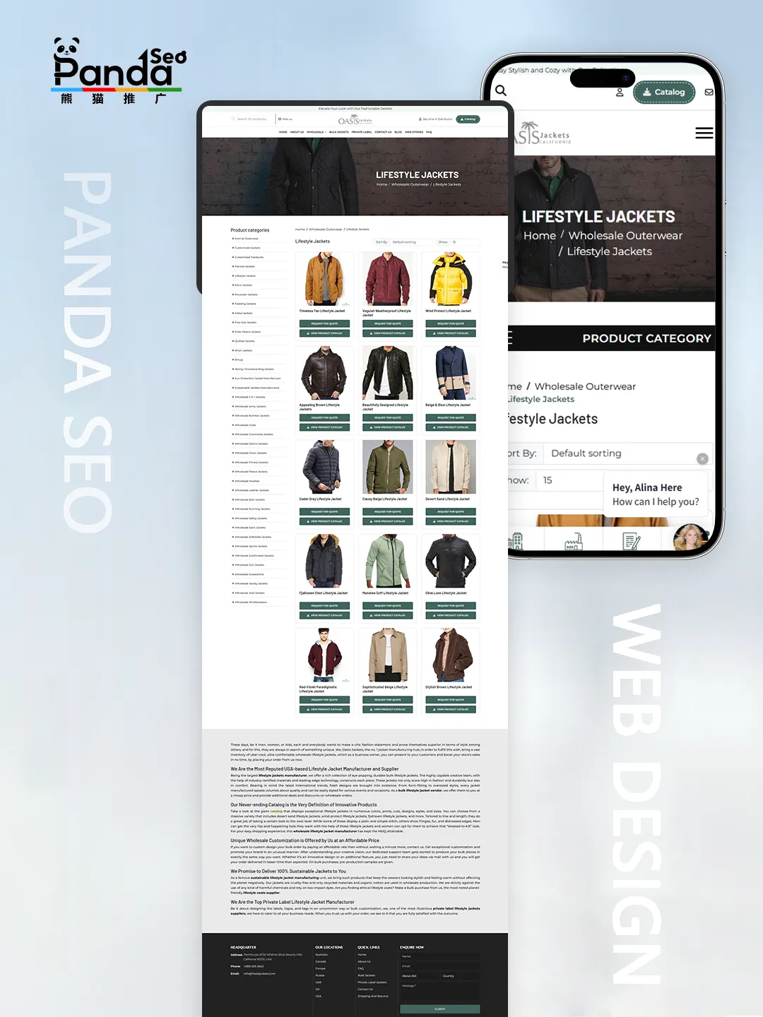B2B E-commerce Website Design for the Apparel Industry-1