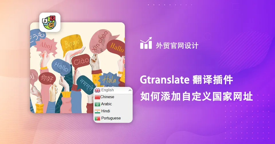 Gtranslate-翻译插件-如何添加自定义国家网址的方法