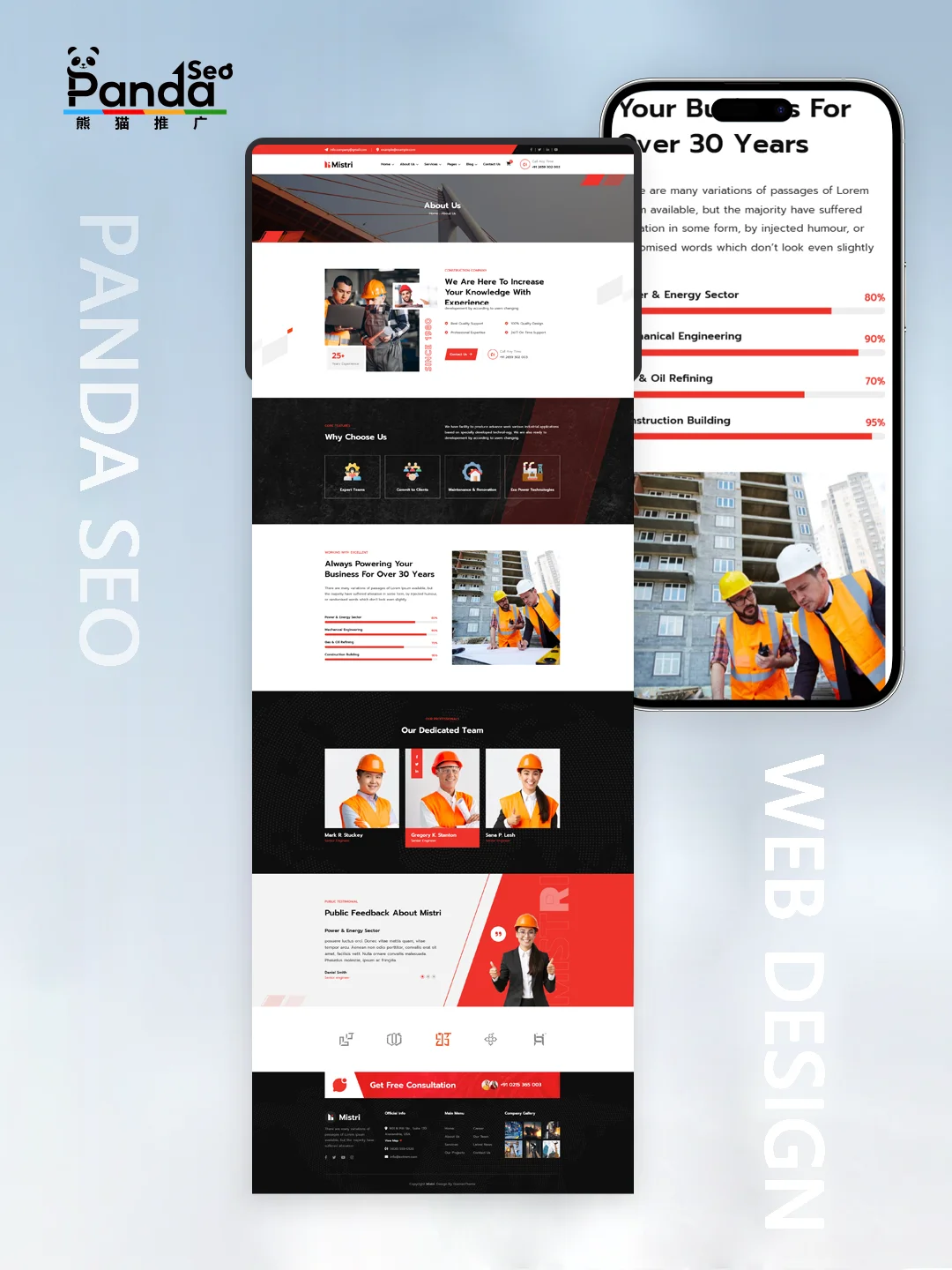 Industrial Equipment Industry About page