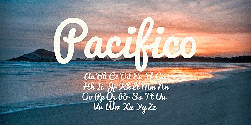 Pacifico字体