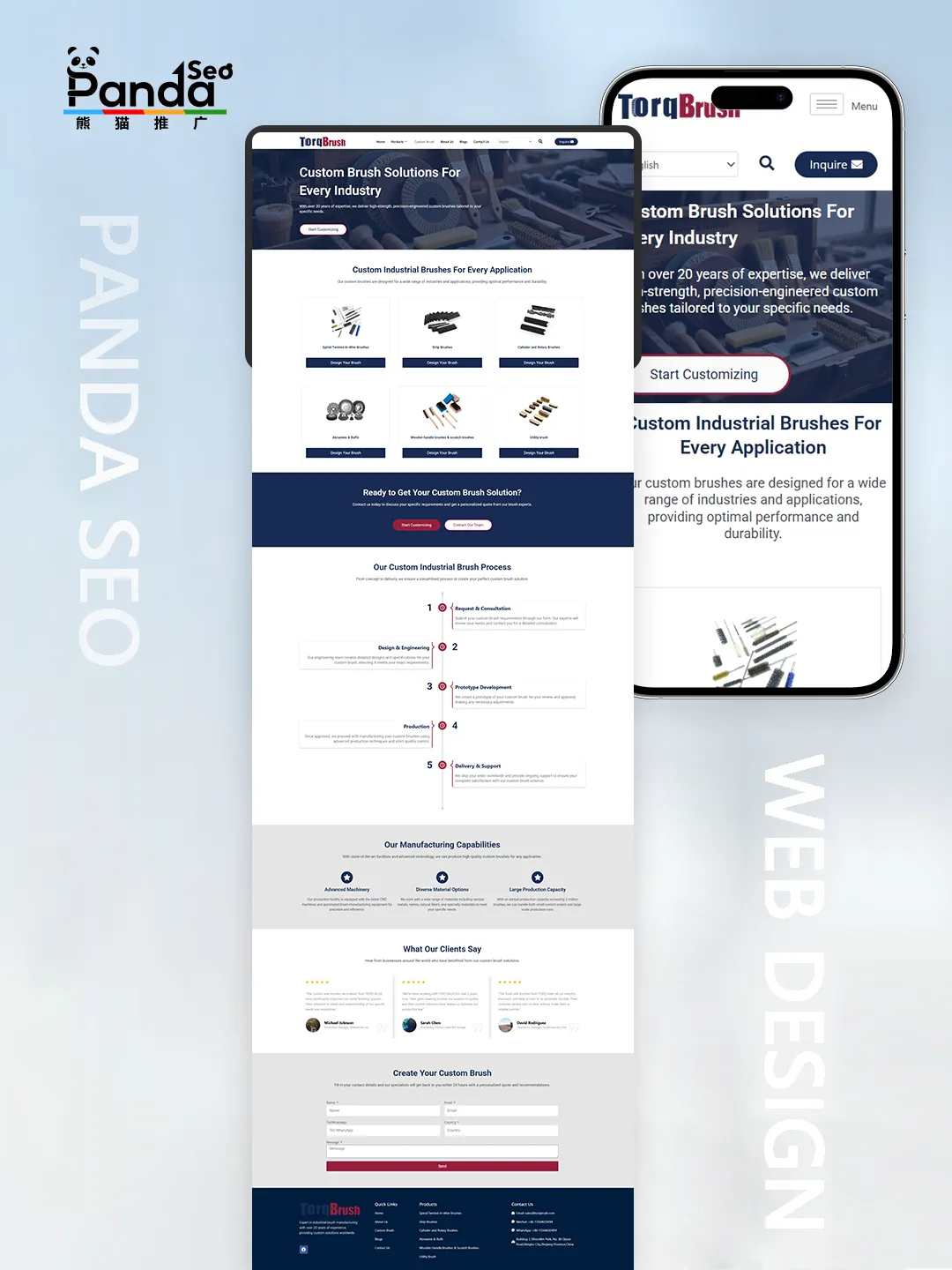Zhejiang Foreign Trade Case Study Industrial Brushes02