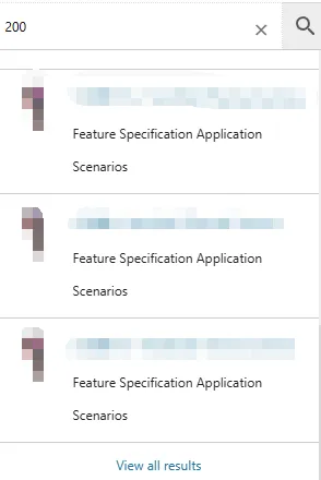 search结果
